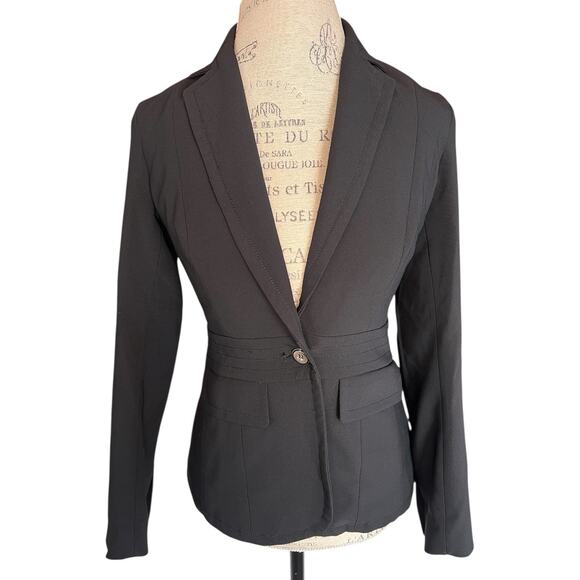 New York & Company Jackets & Blazers - 7th Avenue Women’s Black Tailored Blazer – One Button – Workwear – Size 0